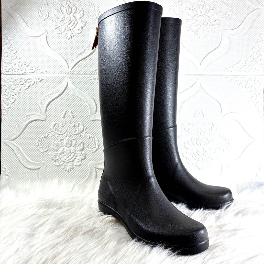 新品級 AIGLE エイグルJULIETTE ミスジュリエットA ラバーブーツ