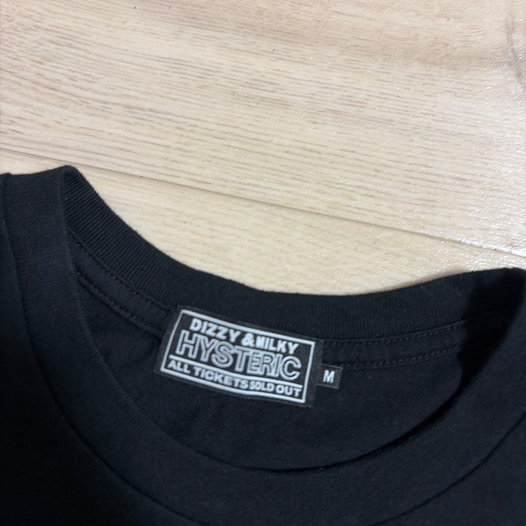 Hysteric Glamour ヒステリックグラマー ロゴTシャツ 黒 M