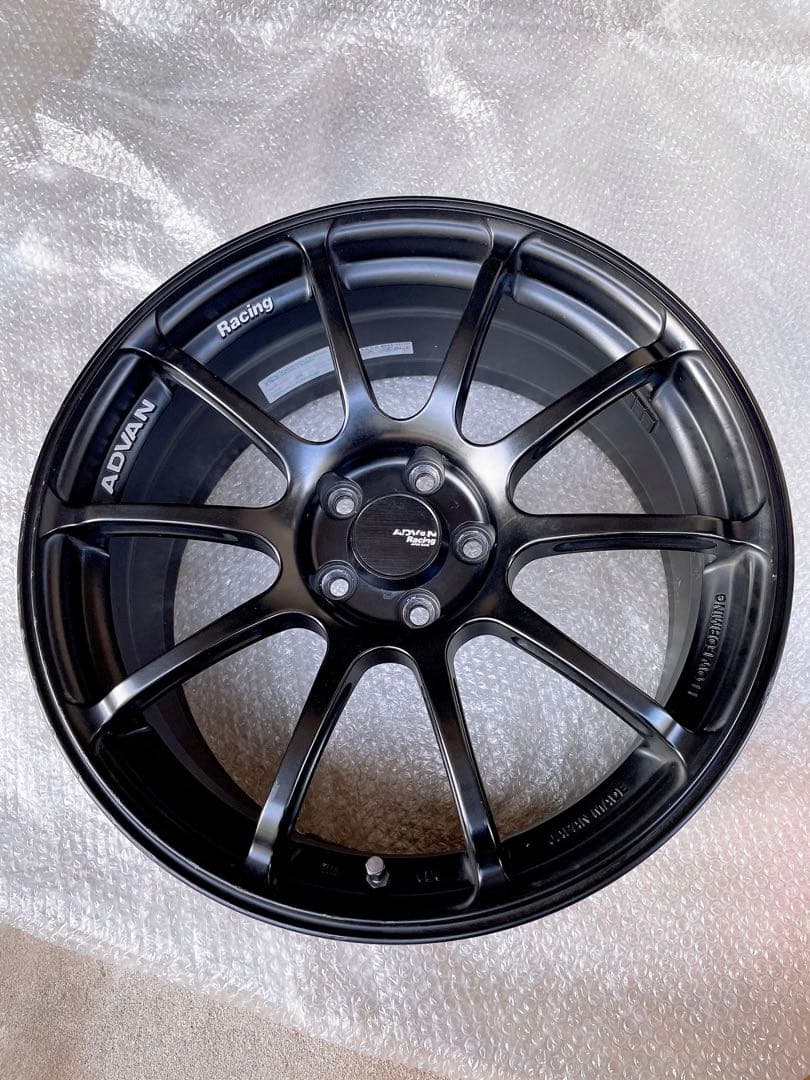 【1本:クラック有】ADVAN Racing RSⅡ17インチ 8j 4本セット