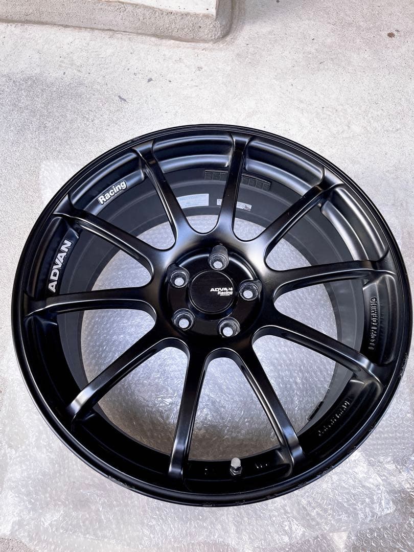 【1本:クラック有】ADVAN Racing RSⅡ17インチ 8j 4本セット