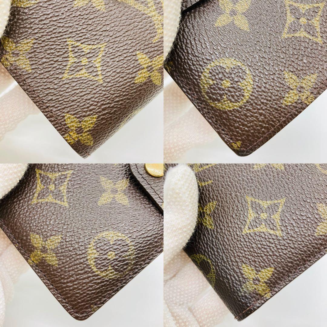 ルイヴィトン 二つ折り財布 ガマ口 モノグラム 財布 A882