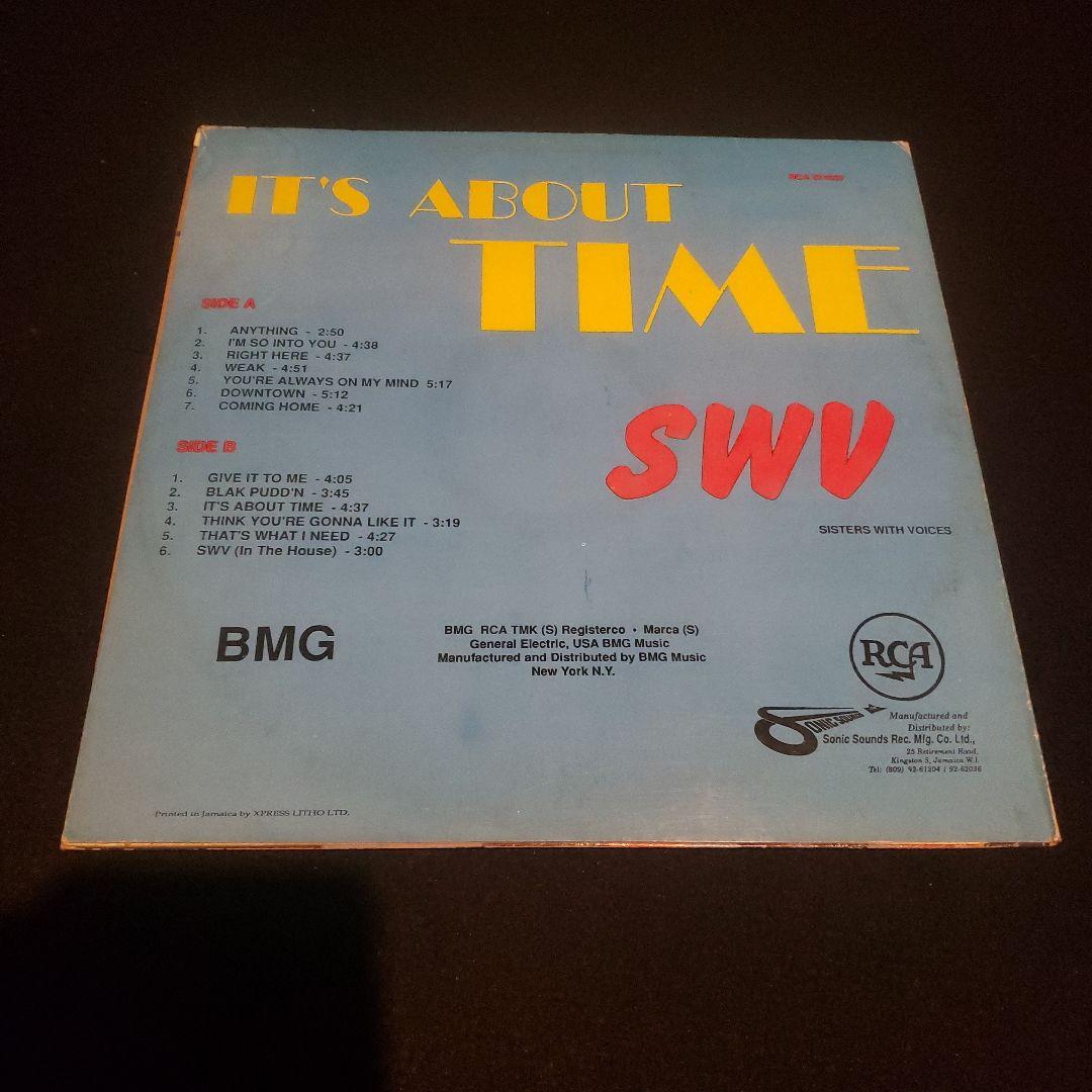 希少 Jamaica 盤 SWV ‎ It's About Time 美品