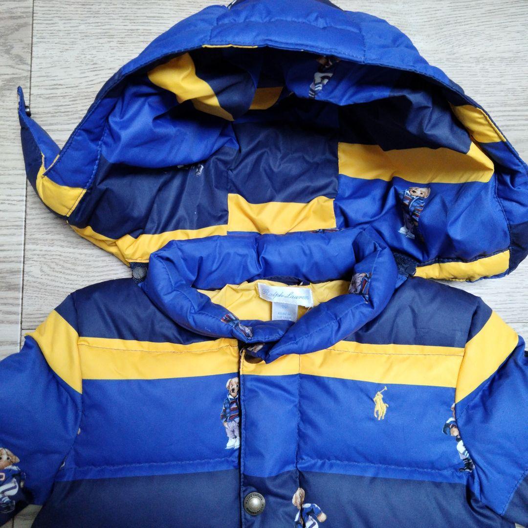 RalphLaurenポロベア　ダウンジャケット 90cm美品