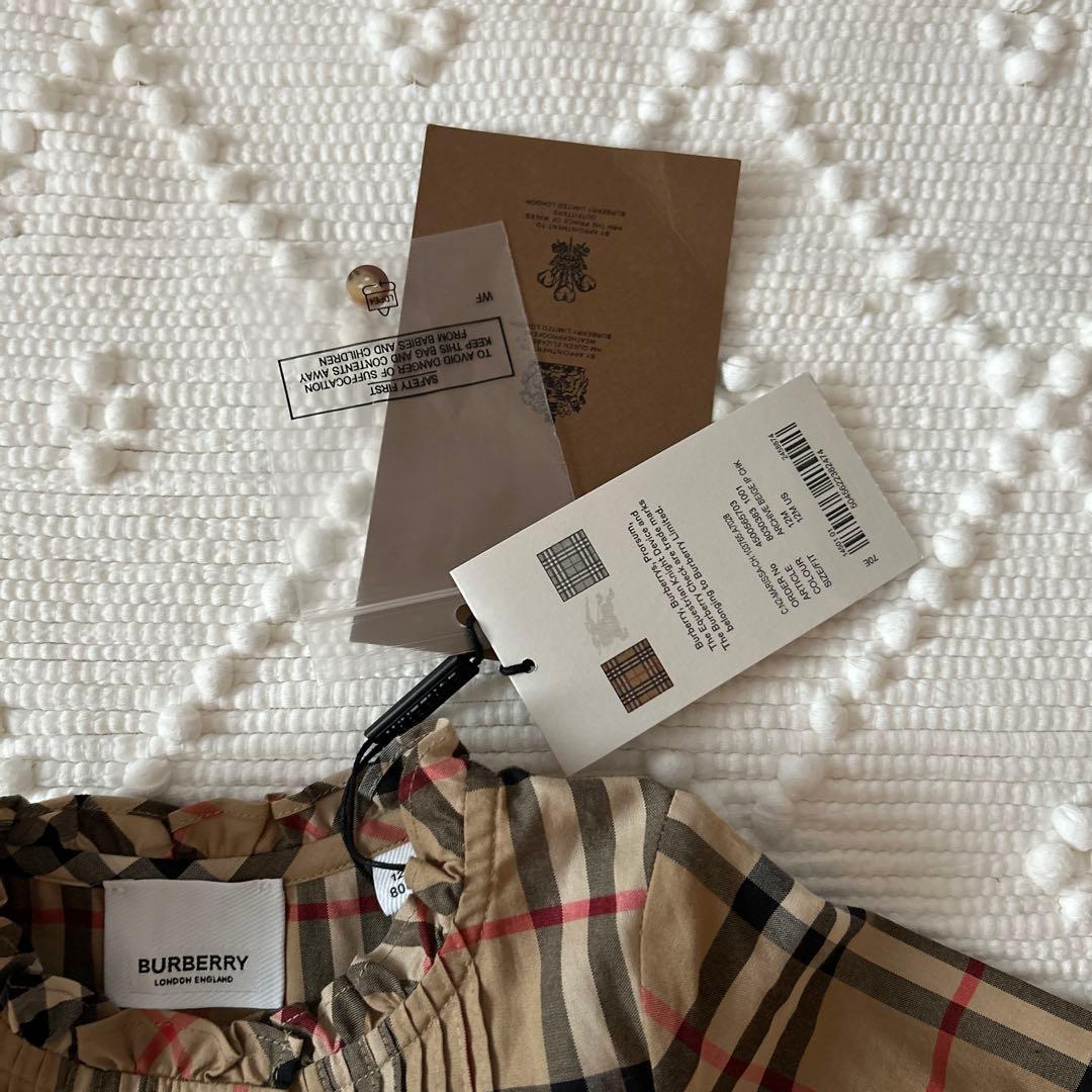 R*️様 Burberry ワンピース　80cm12m