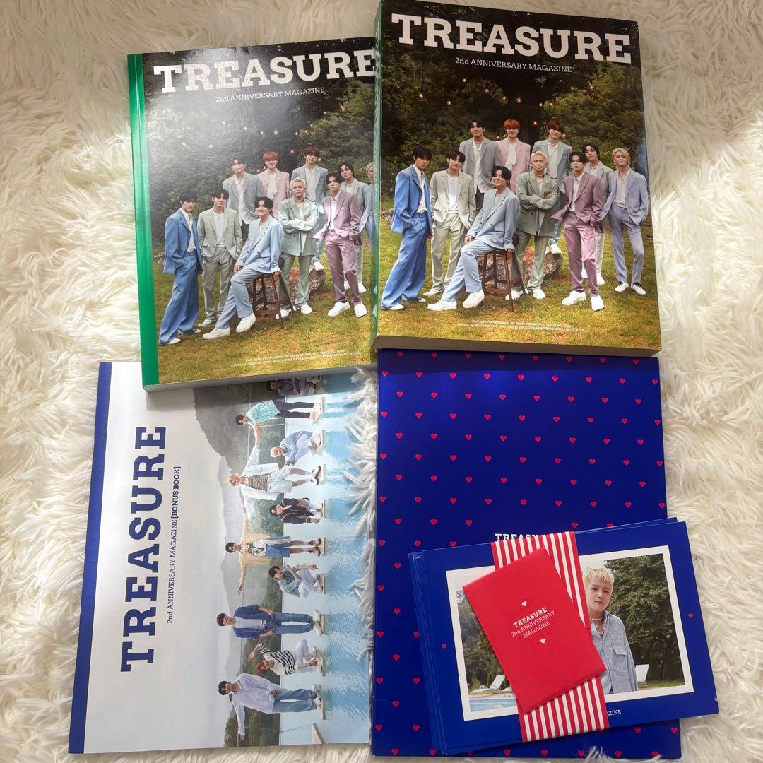 TREASURE シーグリ magazine まとめ