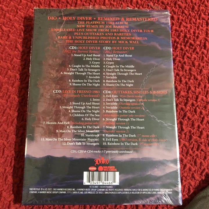 #DIO Holy Diver 新ミックス、新ジャケットデザイン 4CD