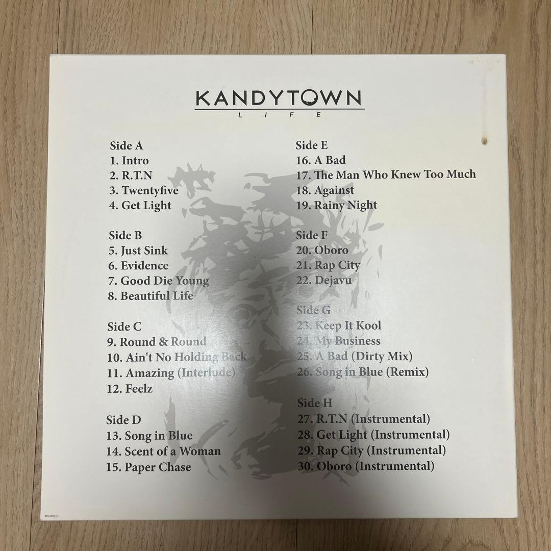 KANDYTOWN メンバーサイン入りレコード