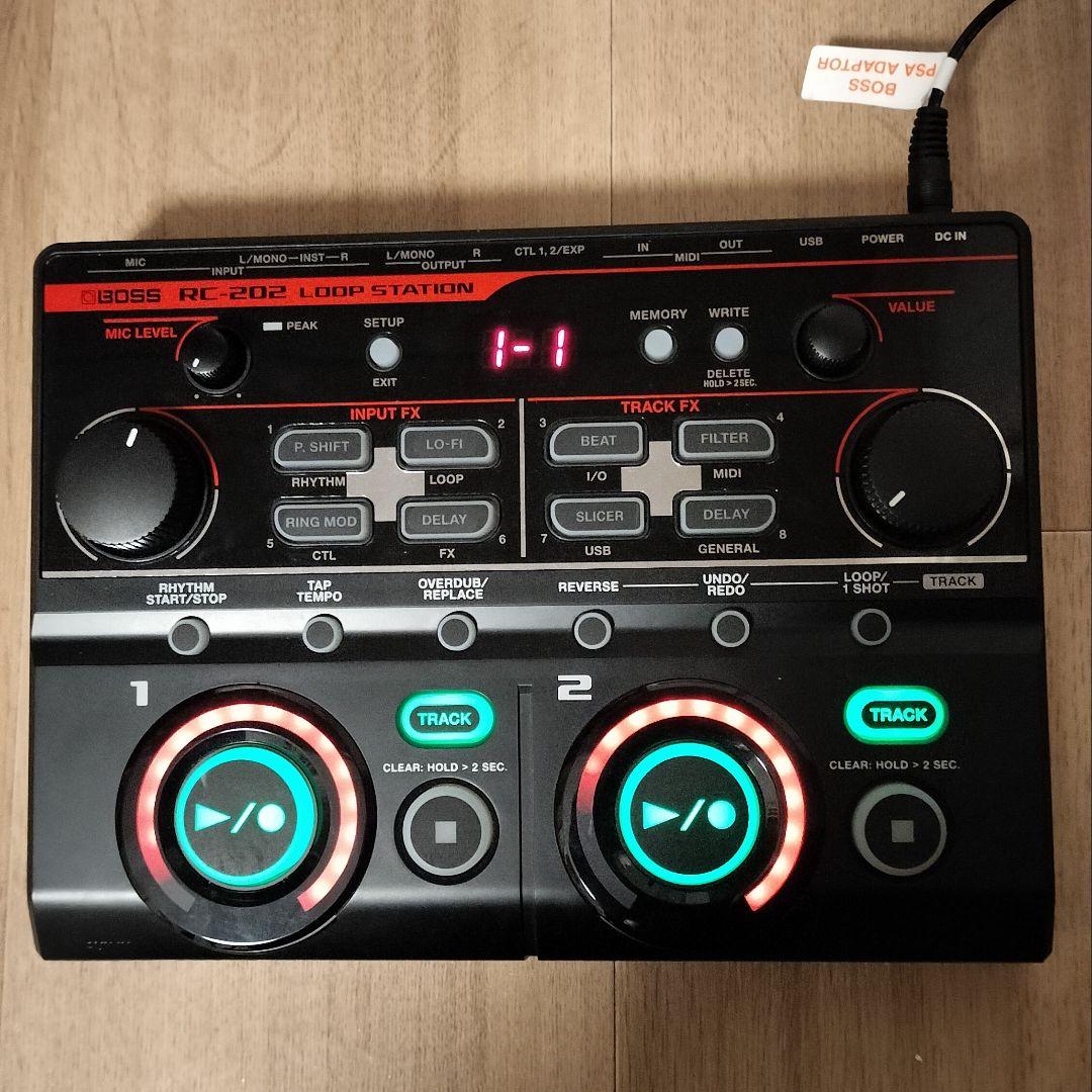【購入1年以内(保証期間内)】BOSS RC-202 ループステーション