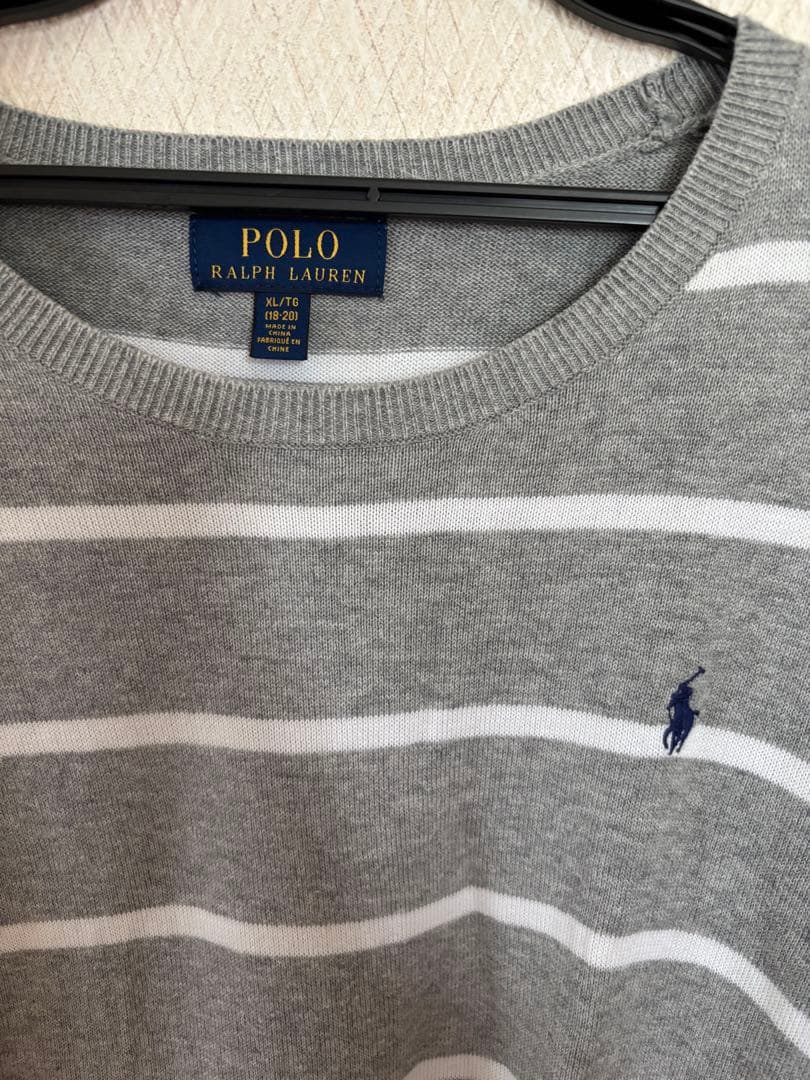 Polo Ralph Lauren 長袖ストライプトップス