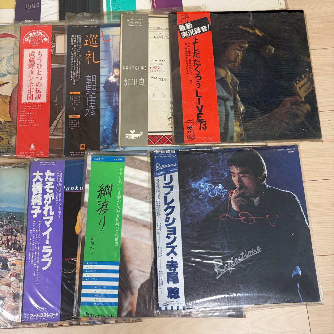 レコード まとめ売り LP 56枚 EP 18枚 70年代 邦楽 洋楽 混在