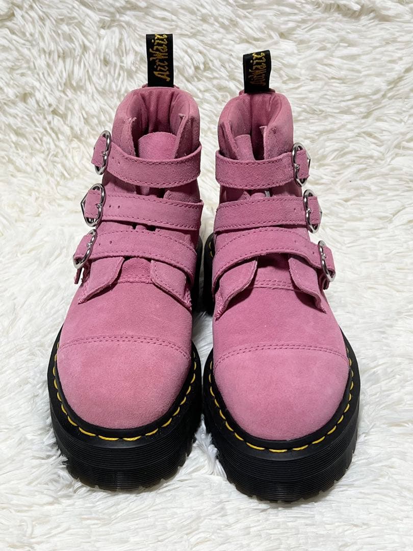 Dr.Martens x Lazy Oaf コラボ PINK SUEDE UK4