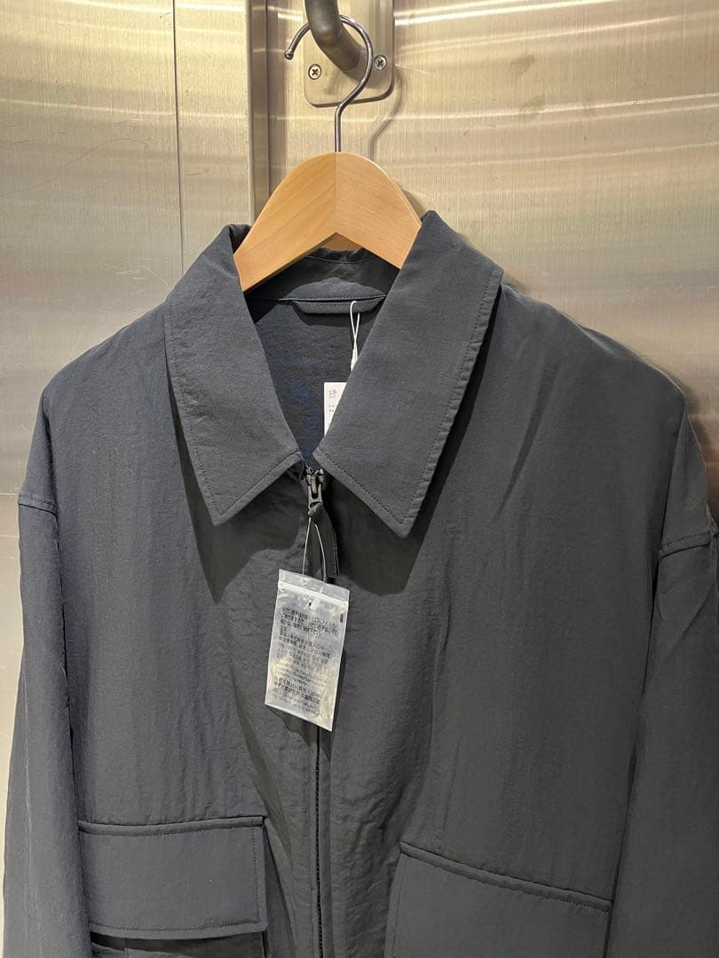 【新品】UNIQLO U ショートブルゾン ブラック L
