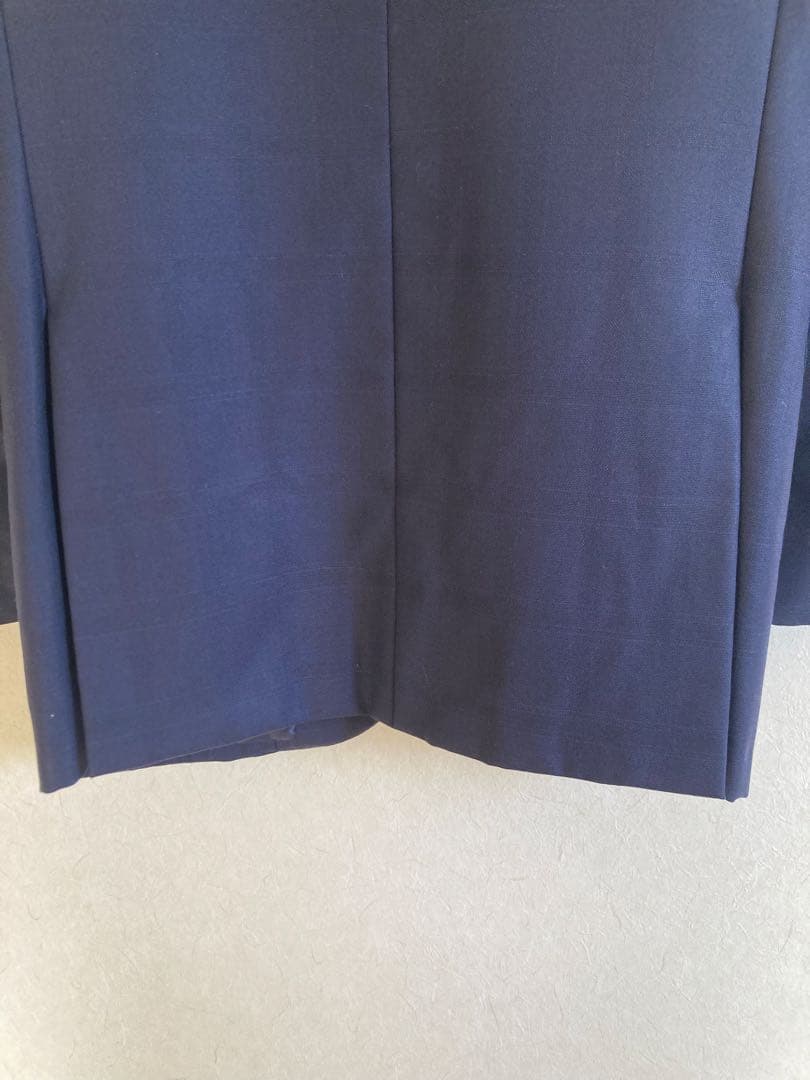RING JACKET リングヂャケット ウールジャケット 紺チェック柄 46