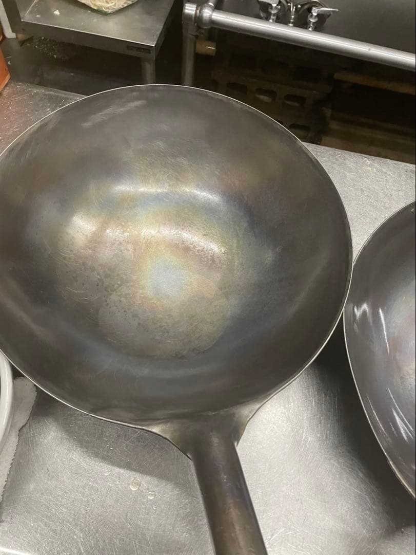 チタン中華鍋36センチ2個セット