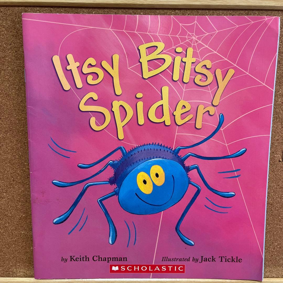スカラスティック絵本セットKisses, Itsy Bitsy Spiderなど