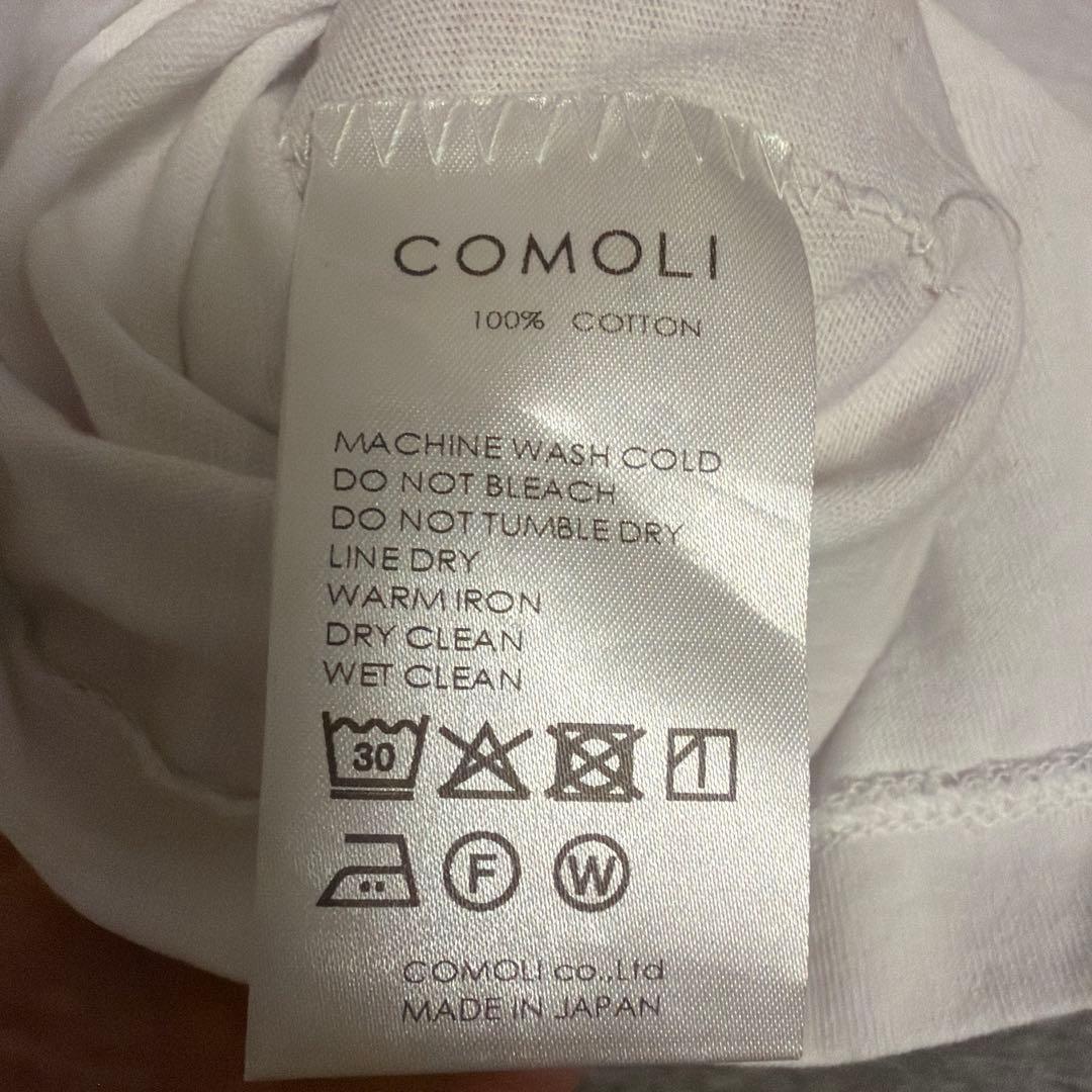 COMOLI コットンジャージ半袖Tシャツ スウェット パーカー デニム シャツ