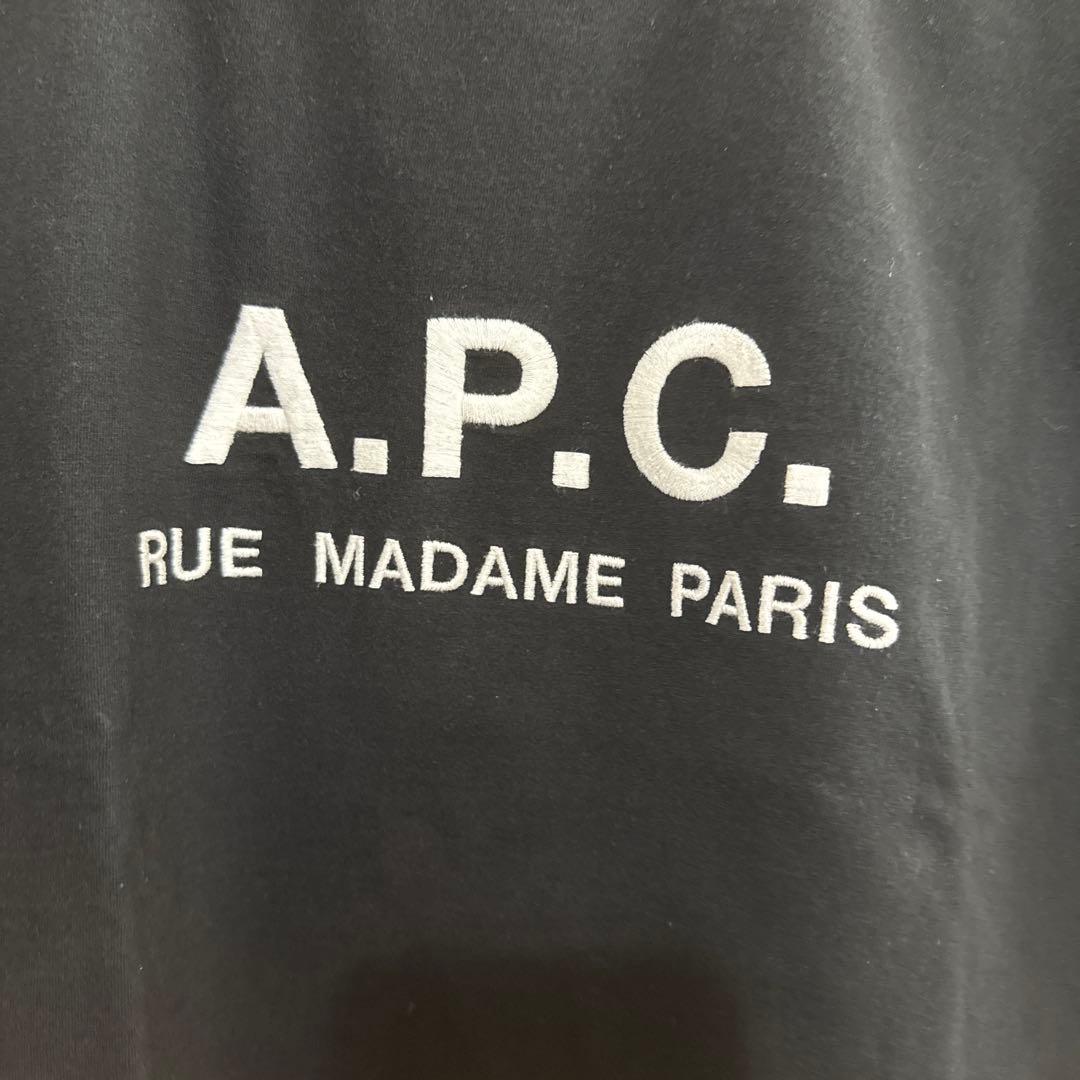 よ*様 A.P.C. ブラック Tシャツ M