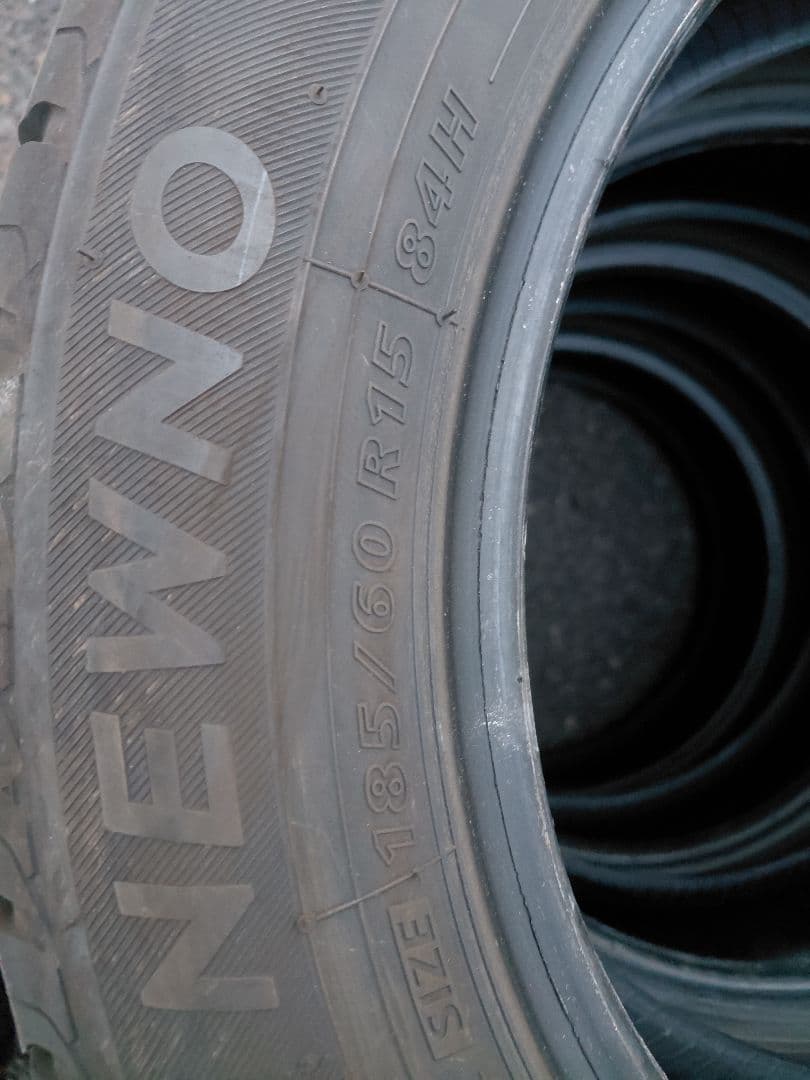 超バリ山　25年製ブリヂストン　185/60R15　2本セット②