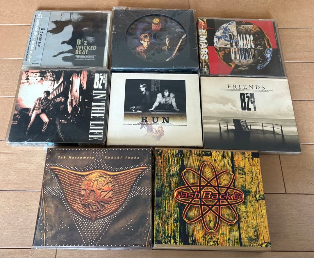 B'z アルバム CD 初回盤 レア まとめて15枚セット