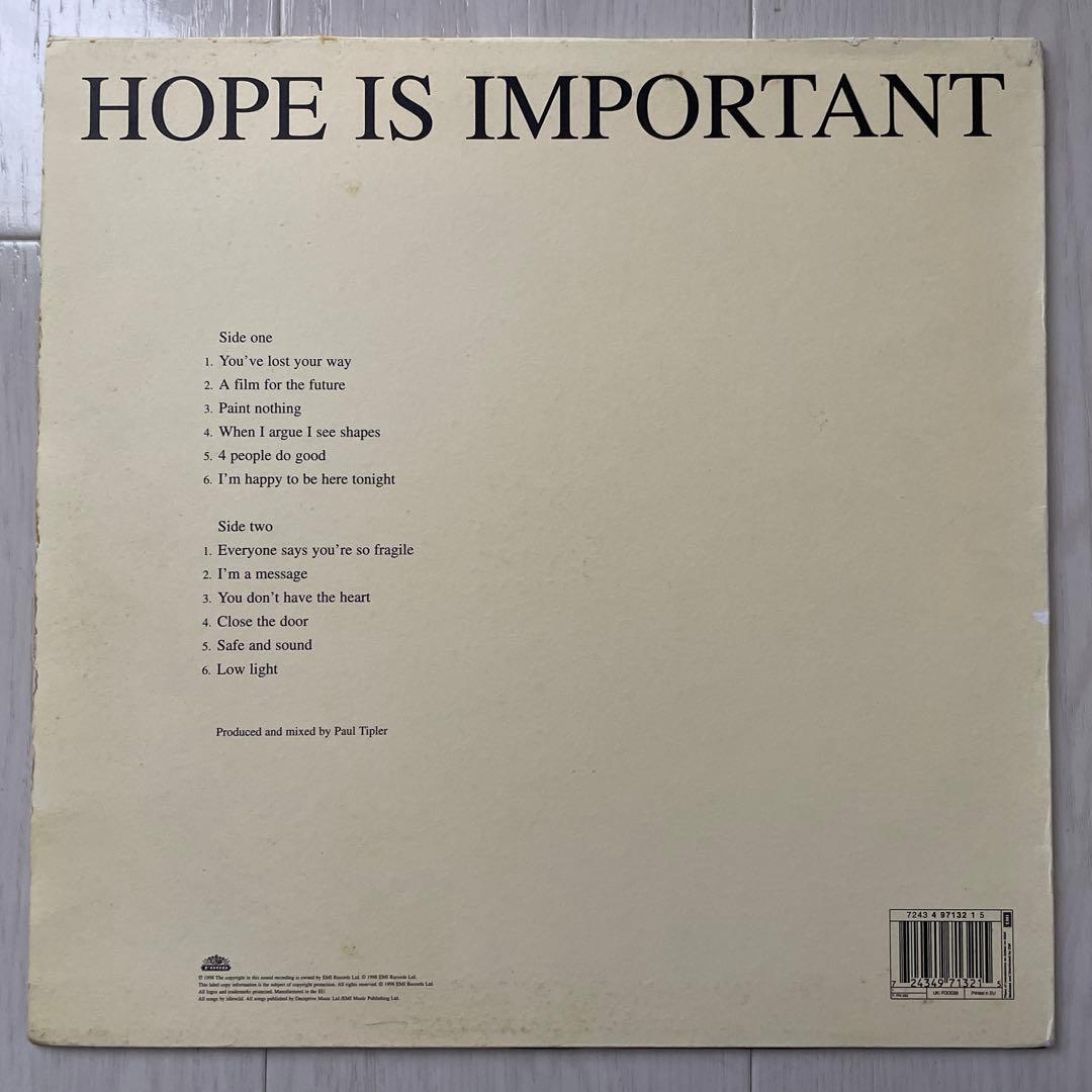 Idlewild / Hope is Important レコード
