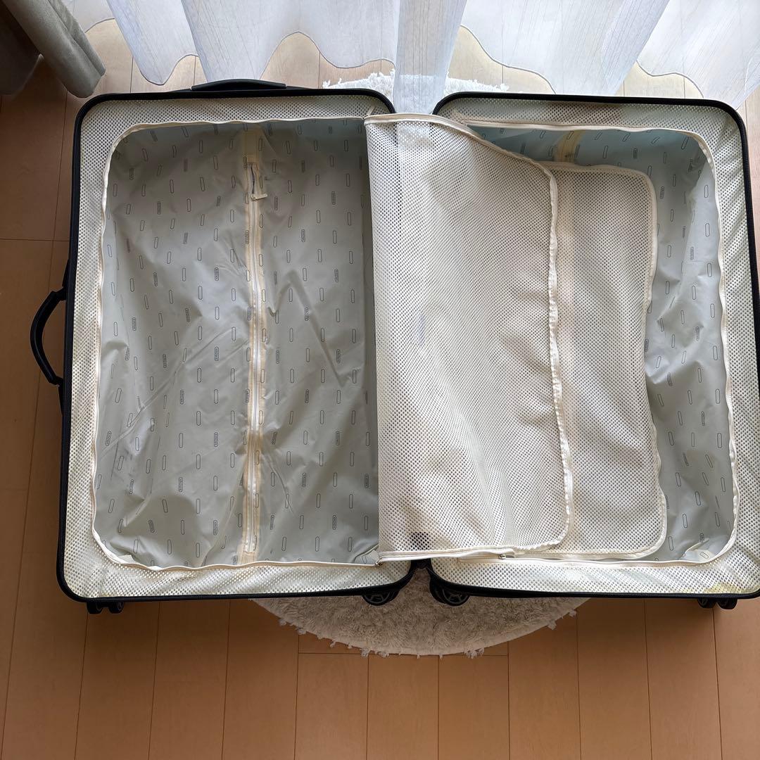 リモワ サルサエアー 65L アイスブルー 4輪 亀裂あり