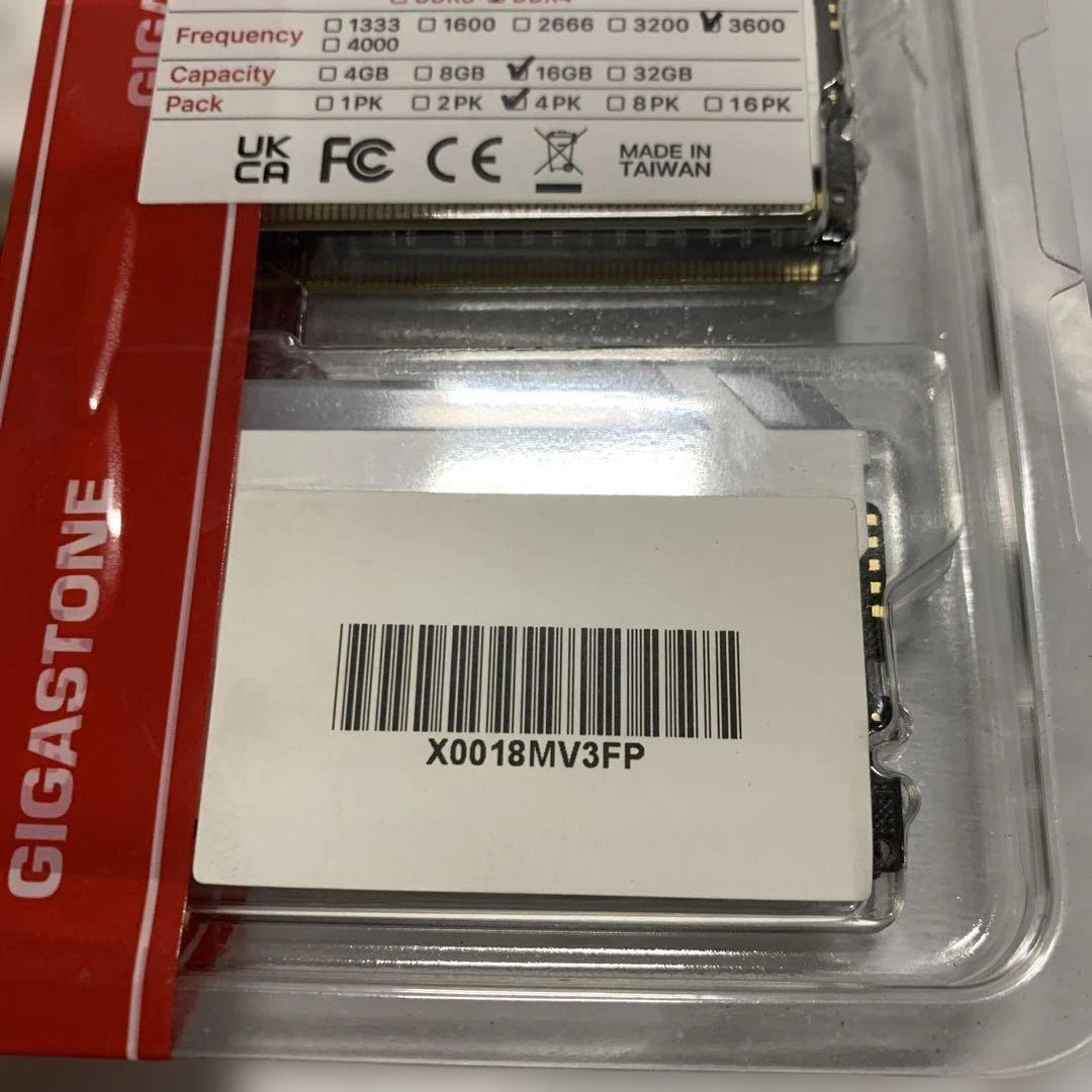 新品未開封　GIGASTONE Game TURBO 16GBx4枚