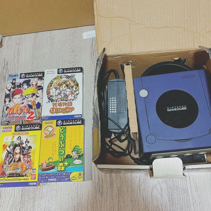 ゲームキューブ　＋　ゲームソフト