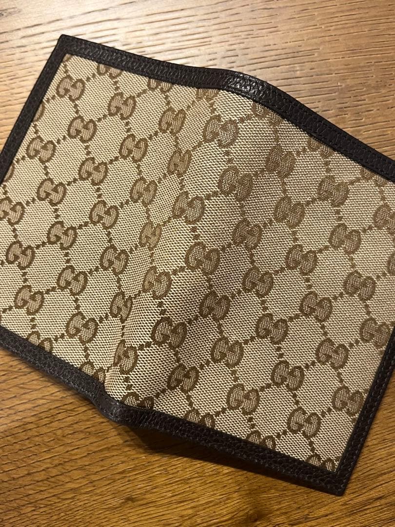 イタリア GUCCI グッチ パスポートカバー パスポートケース 美品