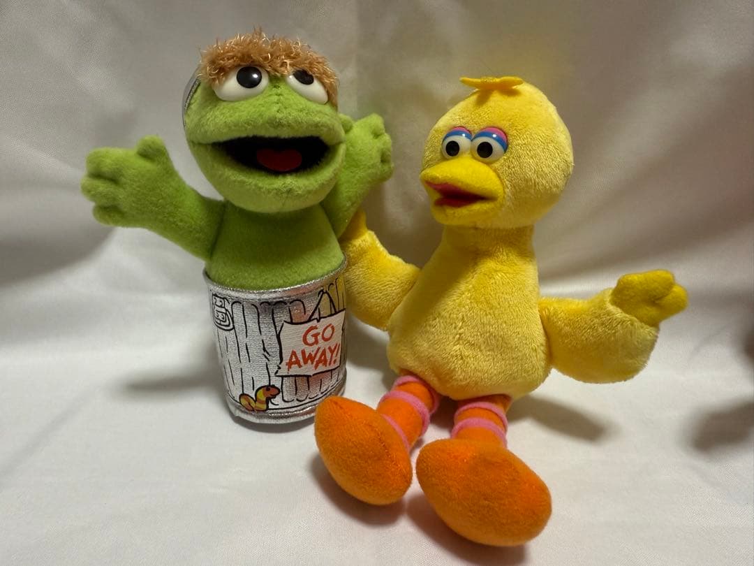 セサミストリート 手乗りサイズ ぬいぐるみ 6体セット