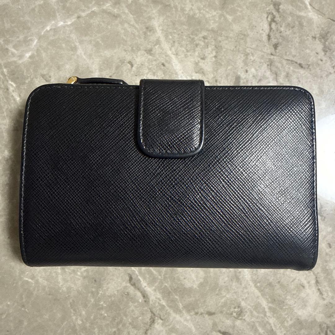 【PRADA】サフィアーノレザー財布1ML225