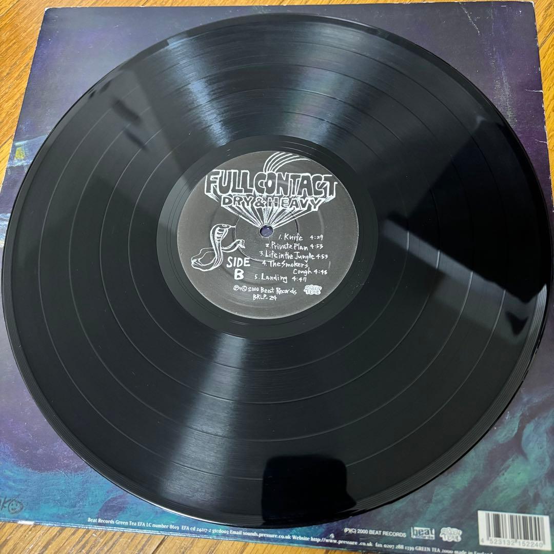DRY & HEAVY - FULL CONTACT レコード