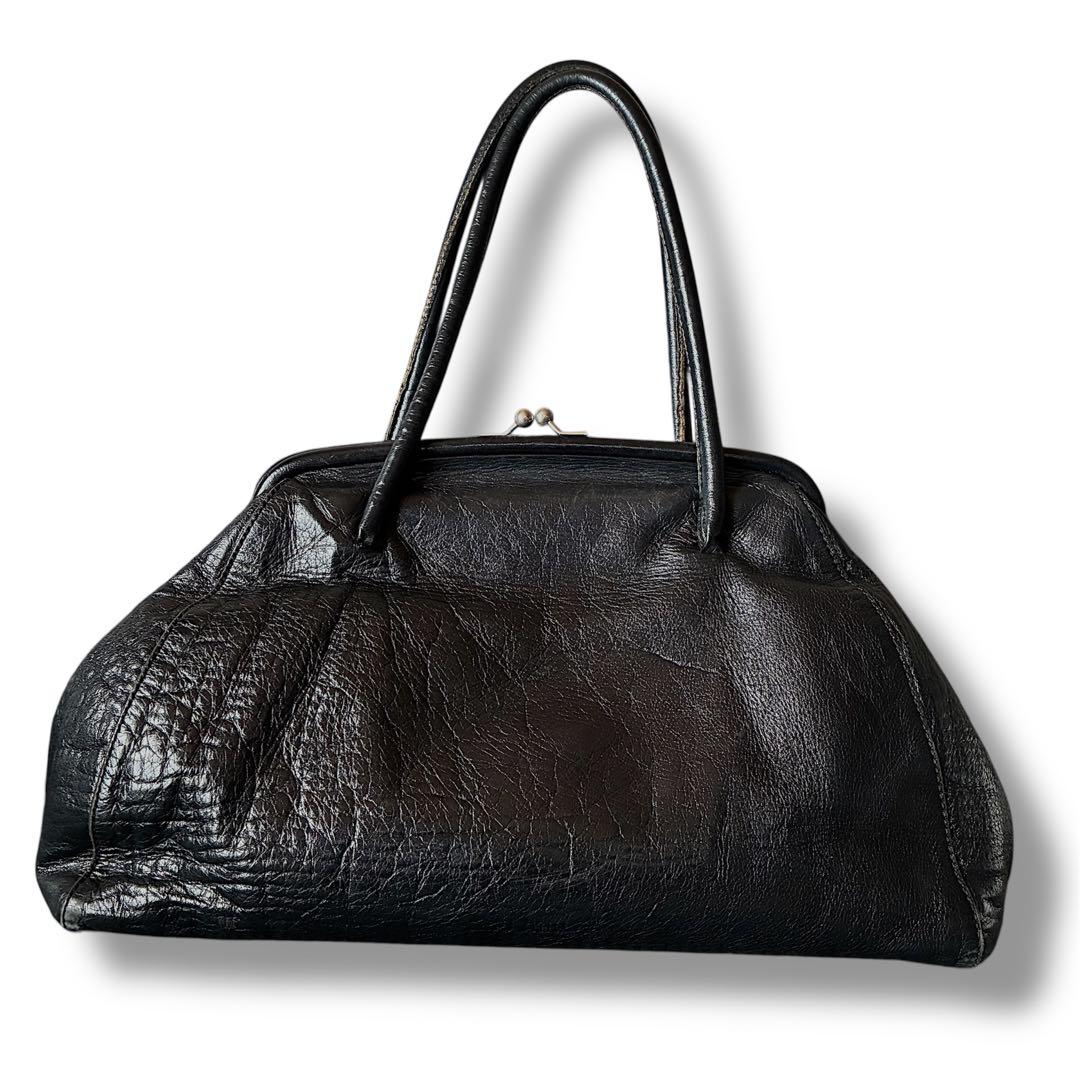 バッグ 00s miumiu archive leather boston bag