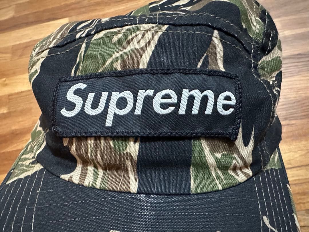 SUPREME タイガーカモ キャップ