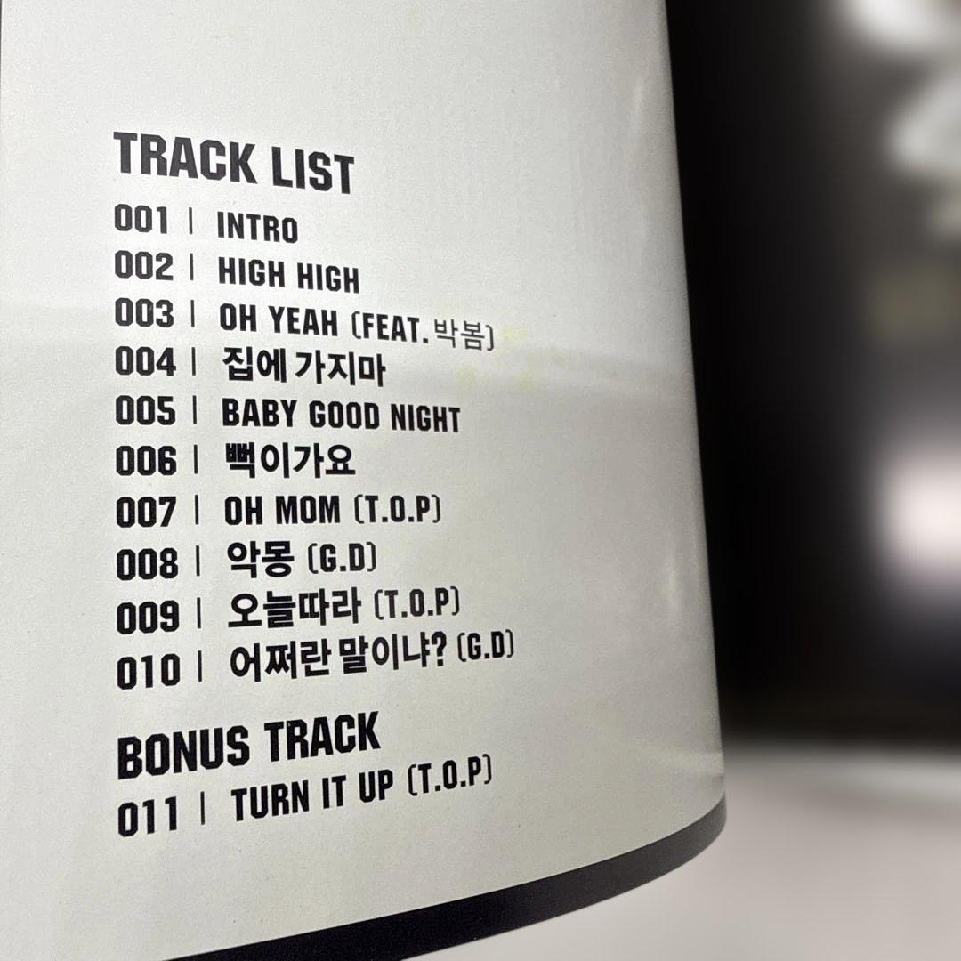 K-POP・アジア BIGBANG GD & TOP THE FIRST ALBUM