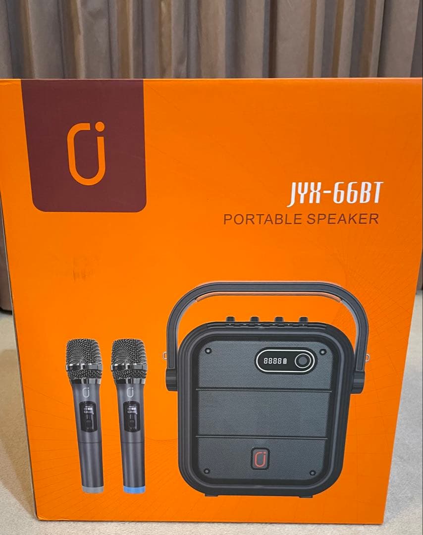 イベントに大活躍‼️ワイヤレスマイク2本付き❣️JYX66BT‼️ほぼ新品