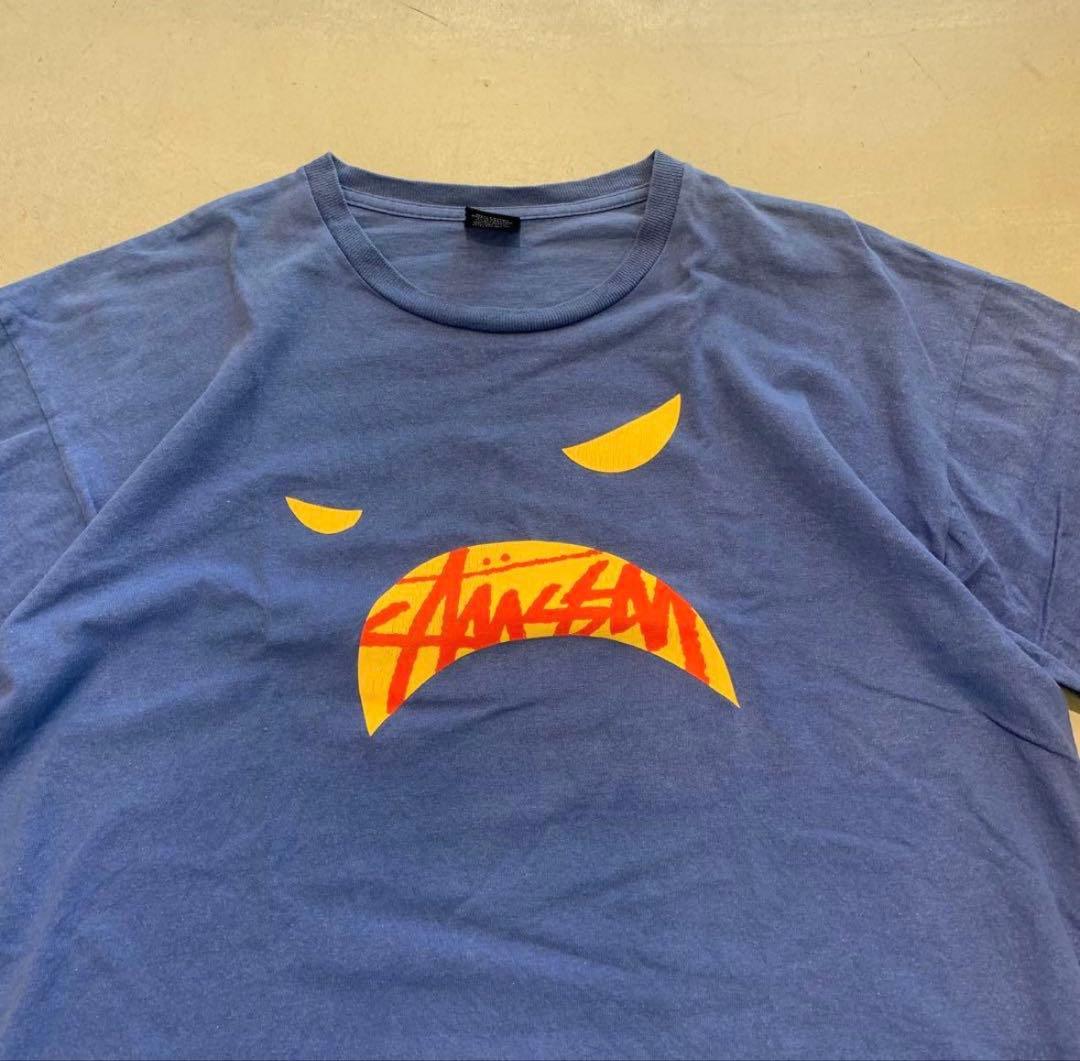 【old stussy】 Tシャツ blue navy L