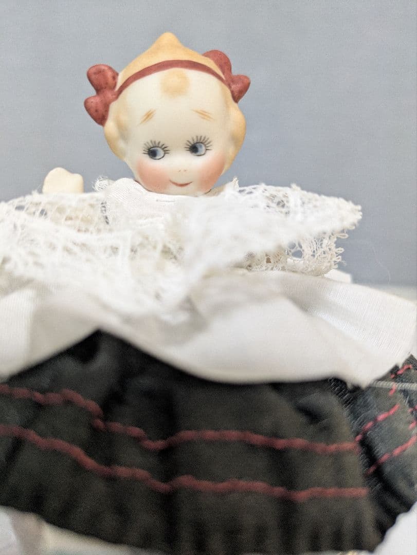 創作人形作家　ビスクドール　オルゴール