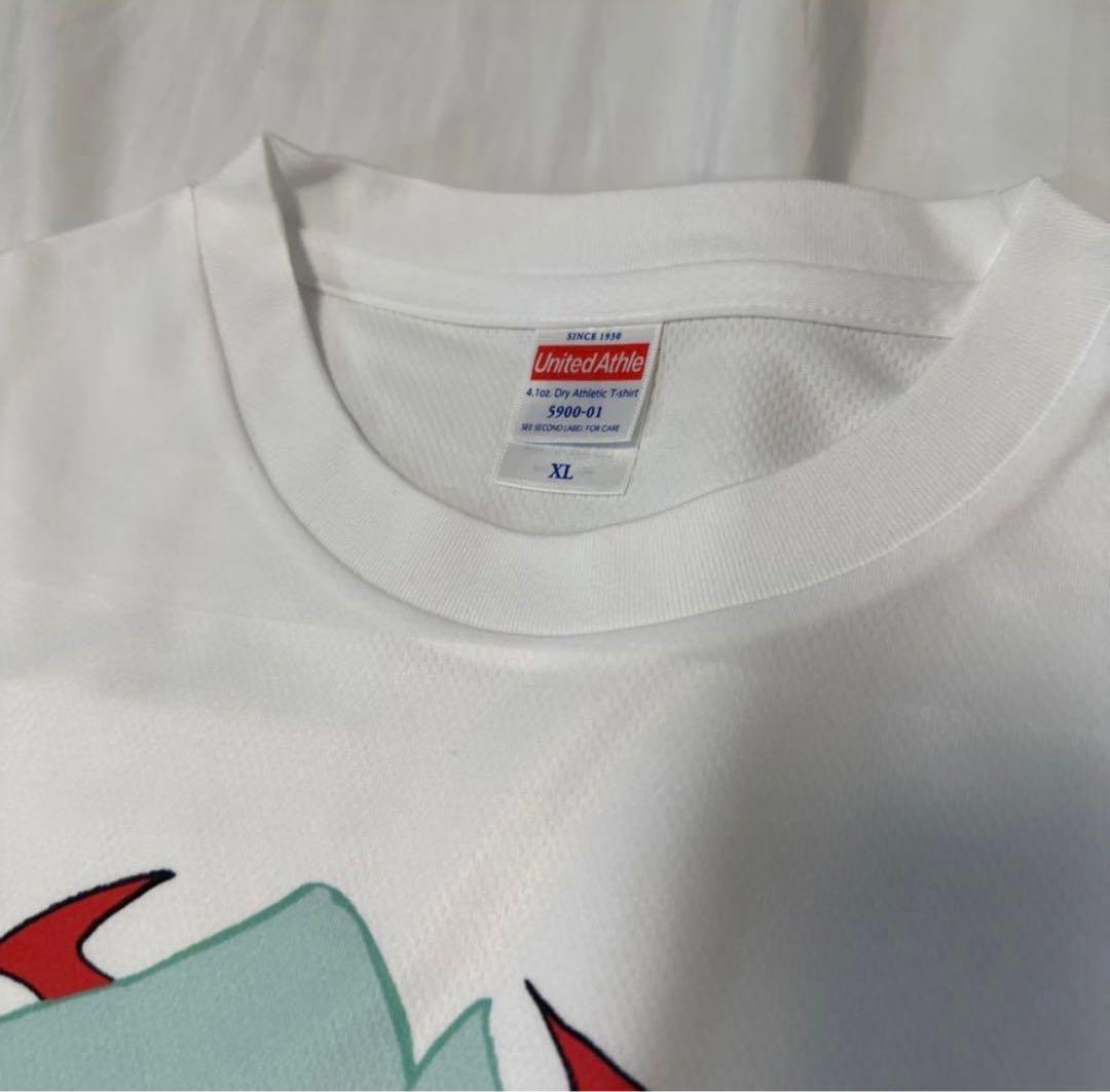 パンティ&ストッキングwithガーターベルト ドライメッシュTシャツ　希少　XL