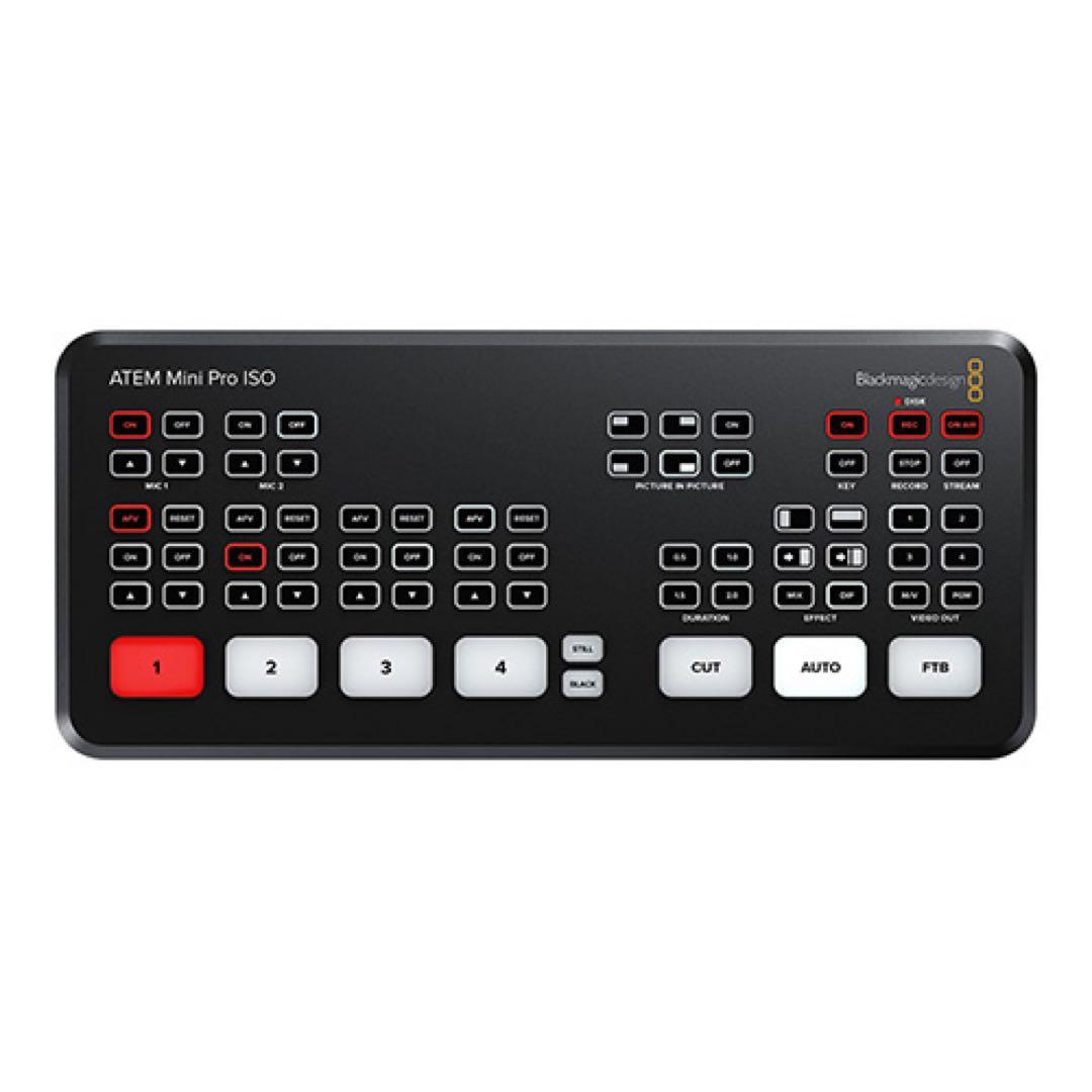 現状渡し価格　ATEM MINI 元箱、電源ケーブル、アダプター付き