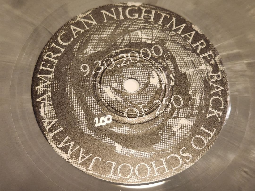 AMERICAN NIGHTMARE BACK TO SCHOOL 限定盤