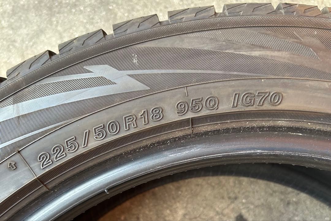 21年ヨコハマ　アイスガードIG70 225/50R18 2本セット②