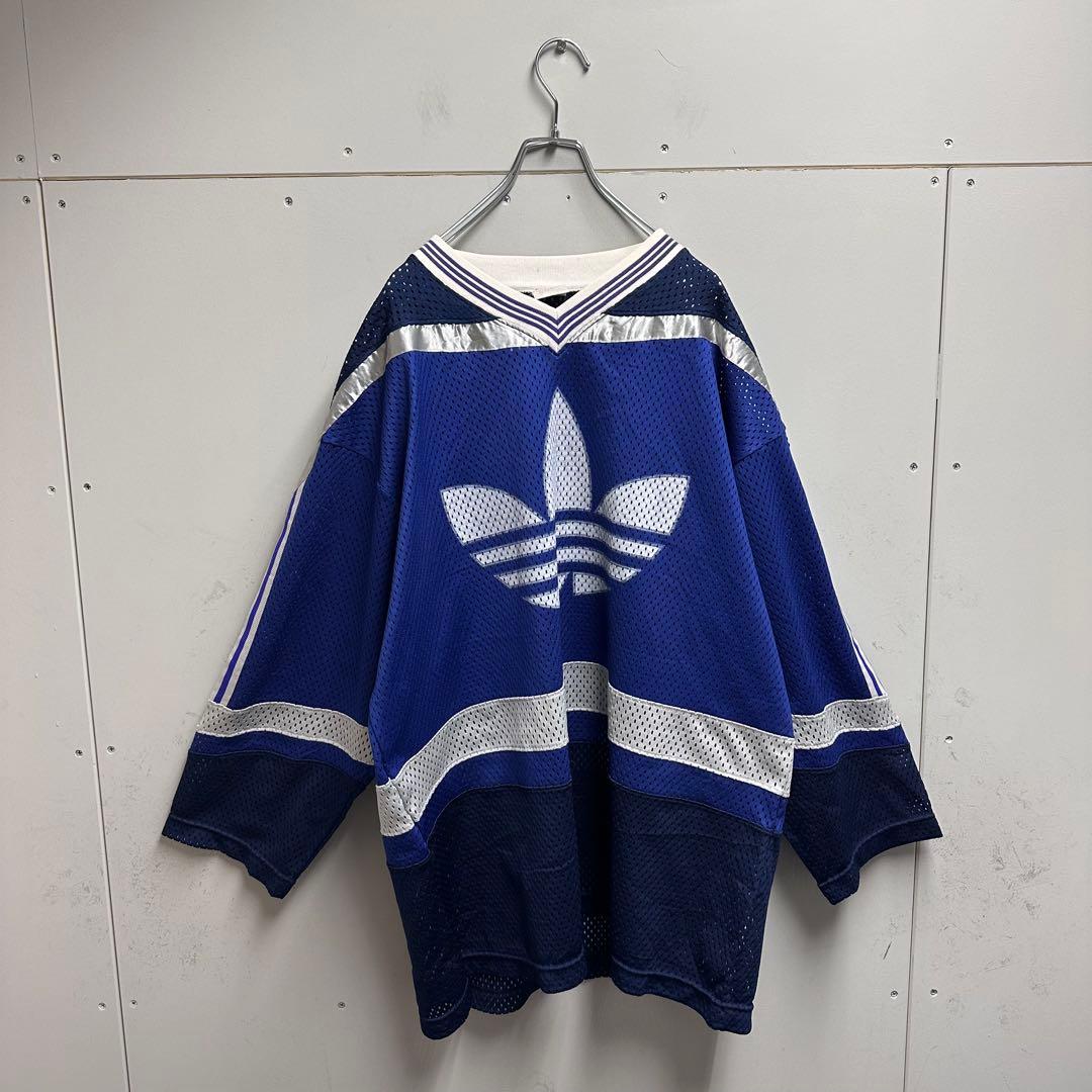 デサント製　adidas 80s ゲームシャツ