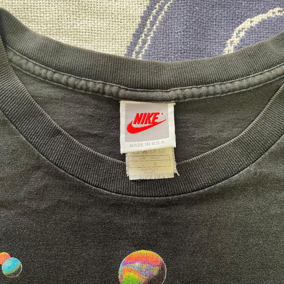 90s 銀タグ NIKE ナイキ JUST DO IT フラクタルバブル
