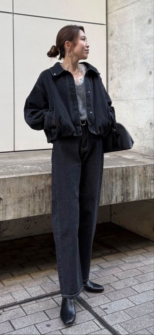 CAPRCIEUX LEMAGE ハイウェストストレートデニムZARA