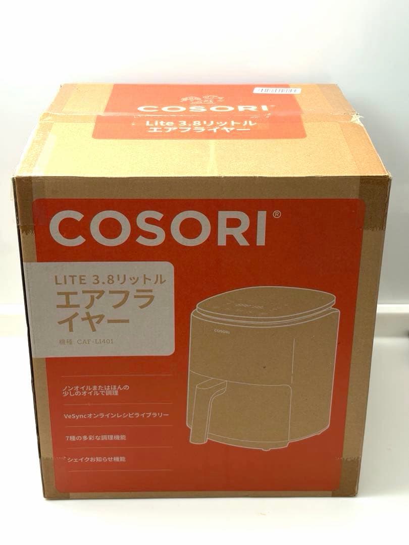 COSORI ノンフライヤー 3.8L CAF-LI401 未使用 レシピ付