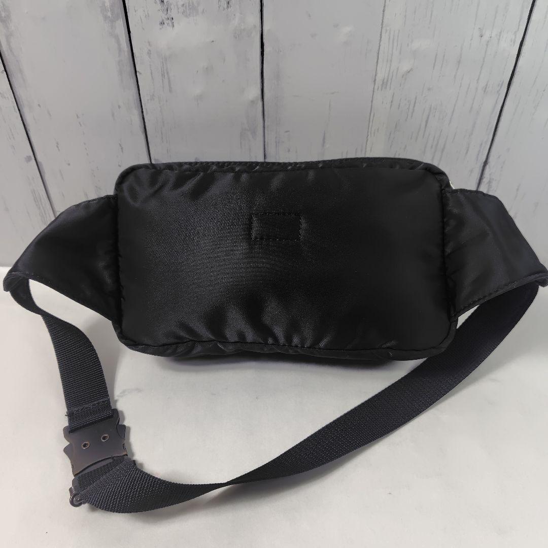 【PORTER ポータータンカー コブラバックル　ウエストバッグ ブラック】美品
