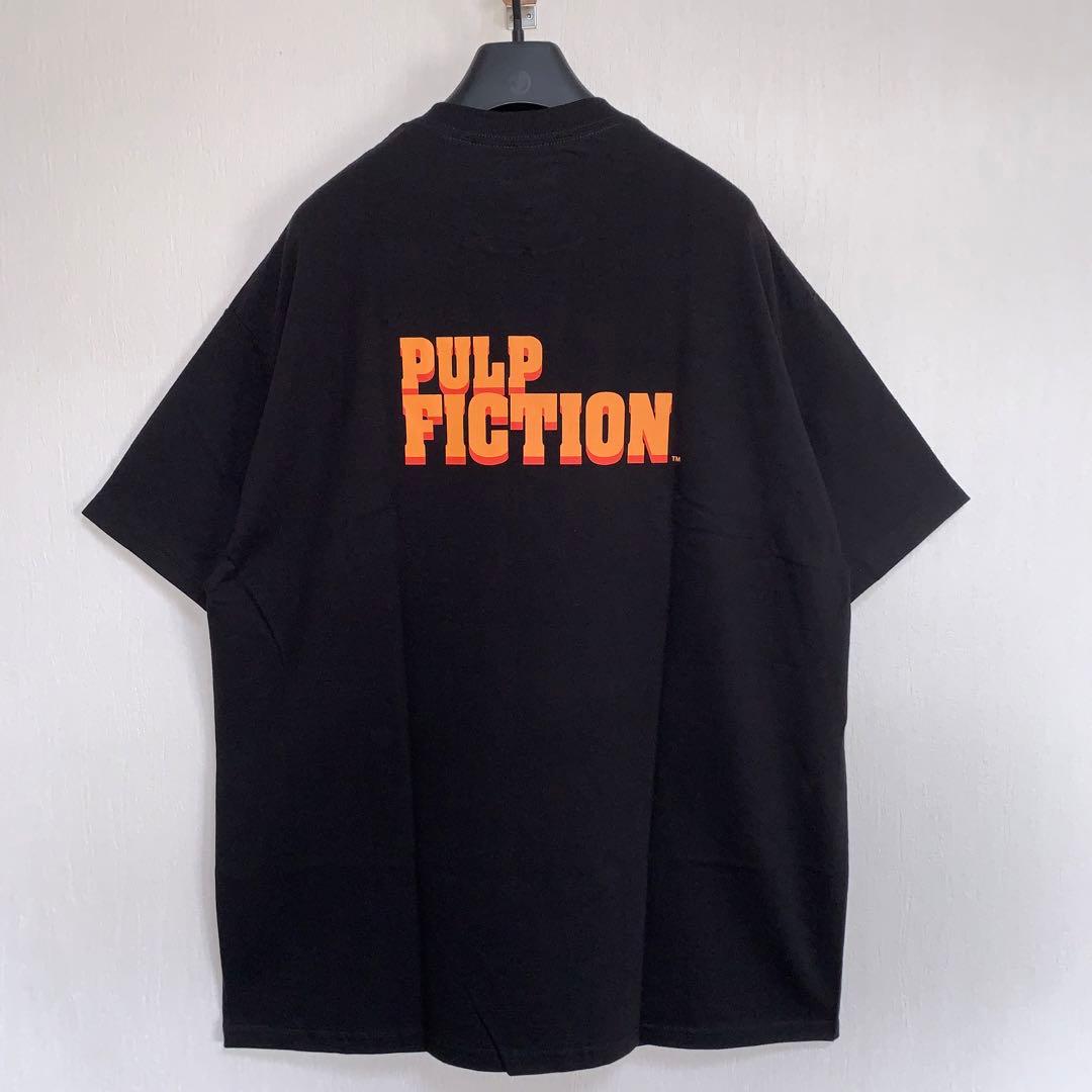黒L【WACKOMARIA】PULP FICTION S/S／新品タグ付／送料込