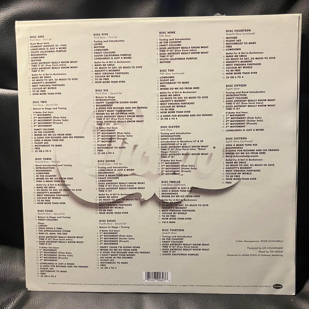 洋楽 CHICAGO AT CARNEGIE HALL COMPLETE (16CD)