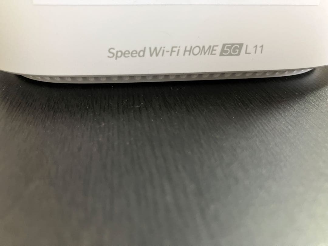 au Speed Wi-Fi  5G L11 有線LANルーター