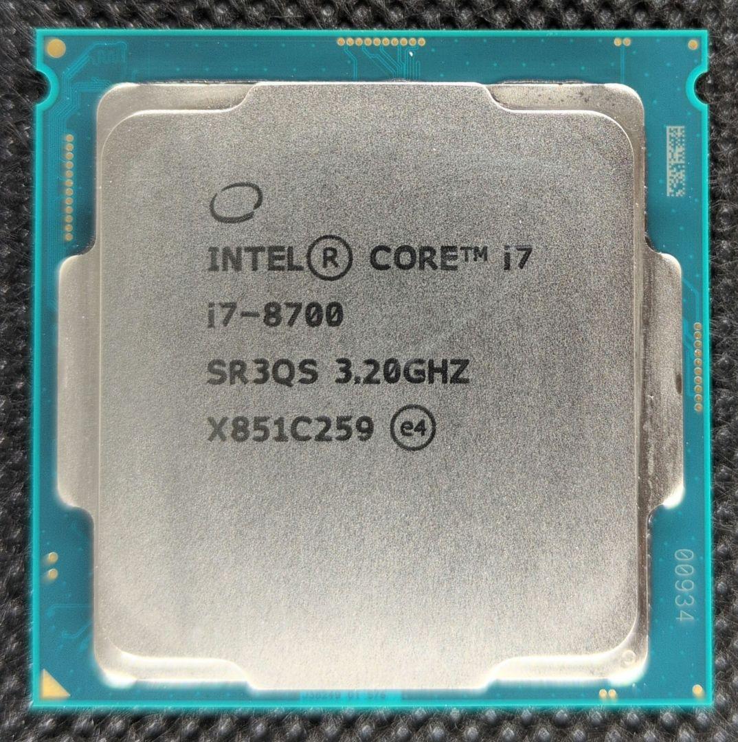 m*o様 CPU Intel Core i7-8700